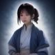 网络安全科普作者林晓明，专注反诈骗内容创作，背景为简洁书房环境